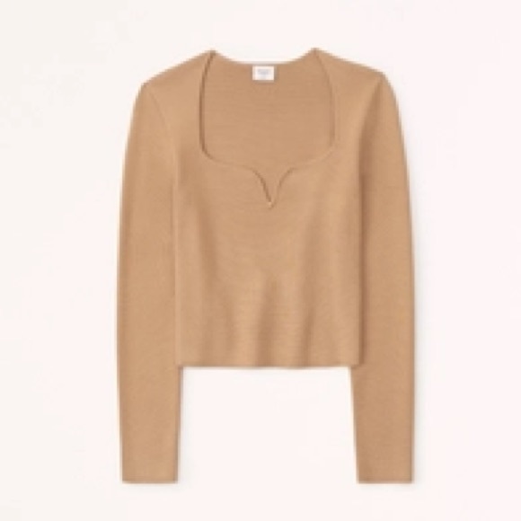 Abercrombie & Fitch Tops - Abercrombie Slim Sweetheart Sweater
